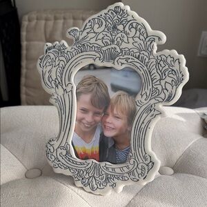 ANTHRO Ceramic Picture Frame 5 x 3 inches
